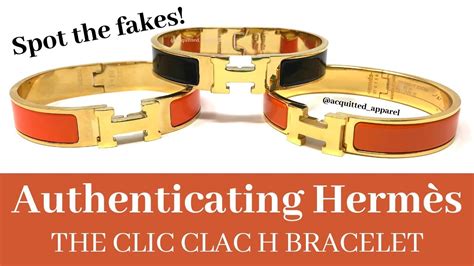 how to spot a fake hermes clic clac bracelet|hermes click clack bracelet price.